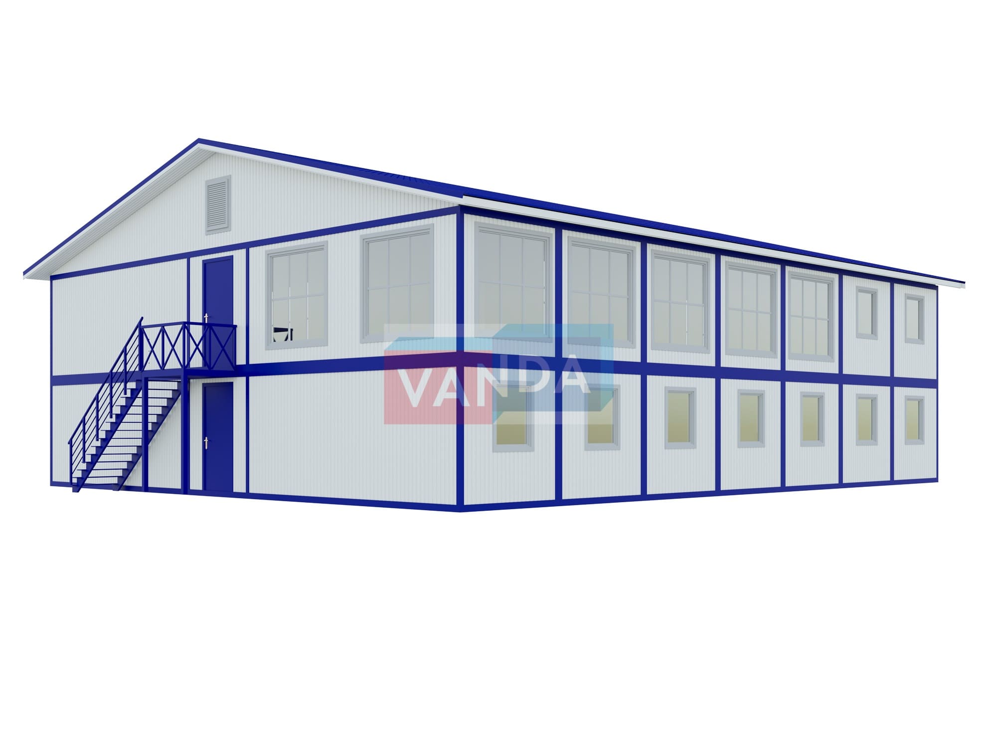 Проект офисного здания 14x16,8 ЛДСП
